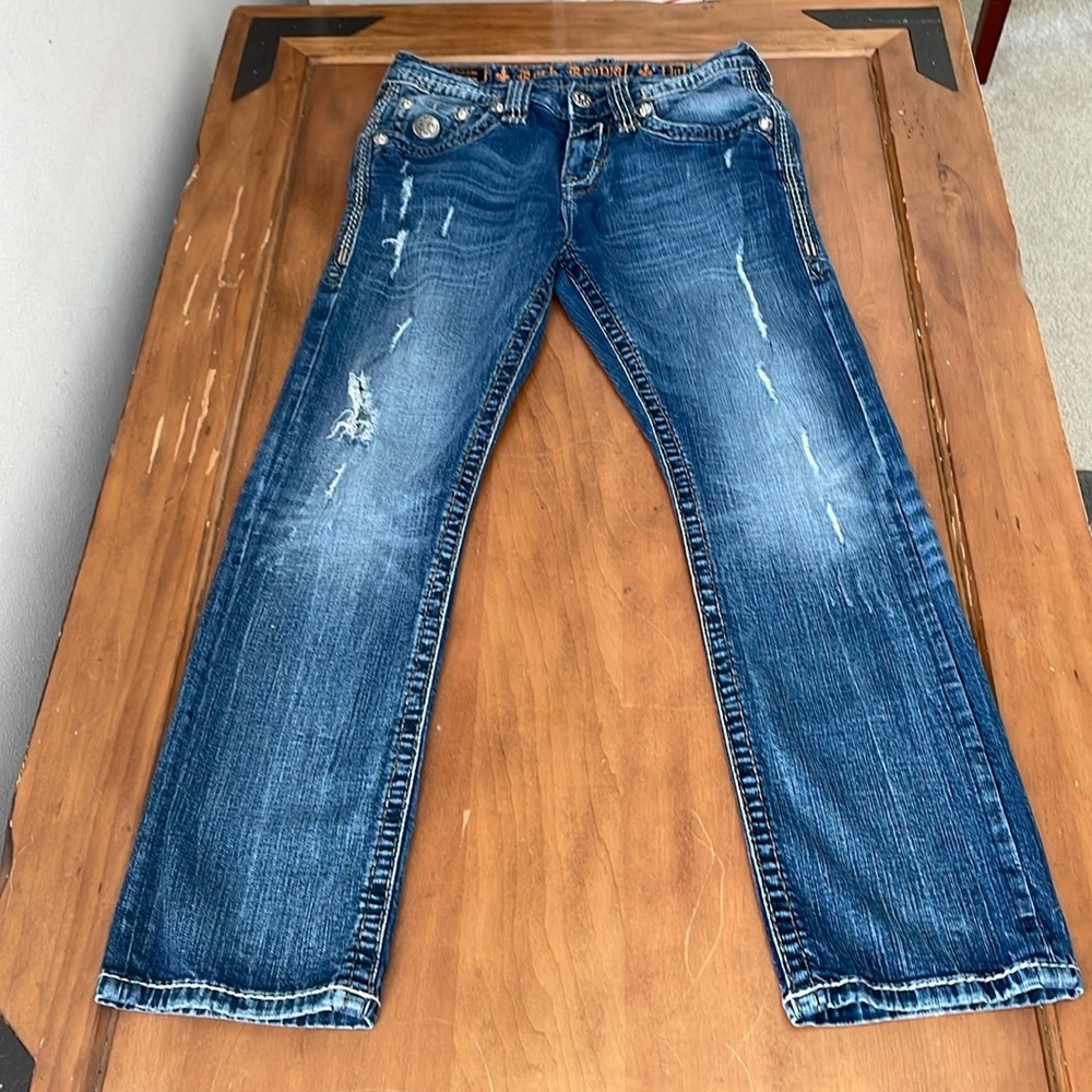 ROCK Revival Zed Straight Jeans Size 30